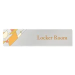 デザイナールームプレート　アパレル向け　グラス