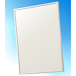 前開き式ポスターフレーム スリムエイト B4 ホワイト