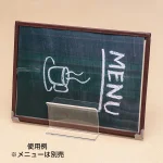 アクリル製メニュースタンド 卓上タイプ