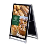 屋外用ポスターパネルスタンド APS ロータイプ