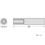 パネルフィクス バー φ6