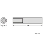 パネルフィクス バー φ6