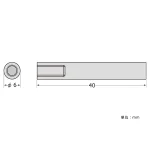 パネルフィクス バー φ6