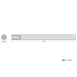 パネルフィクス バー φ6