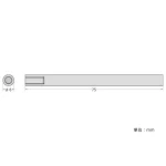 パネルフィクス バー φ6