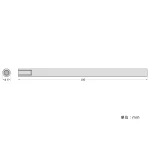 パネルフィクス バー φ6
