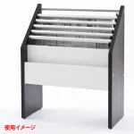 木製新聞掛け