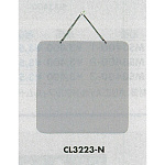 表示プレートH ドアサイン 両面 パールグレー 表示:無地 (CL3223-N)