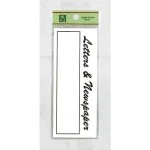 表示プレートH 郵便受表示 60×150mm