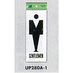 表示プレートH トイレ表示 アクリル 表示:男マーク GENTLEMEN (UP280A-1)