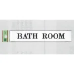 表示プレートH 室名札 アクリル 表示:BATH ROOM (バスルーム) (UP318-10)
