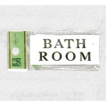 表示プレートH トイレ表示 アクリル