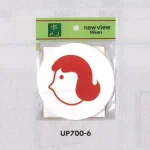 表示プレートH ピクトサイン トイレ表示/横顔イラスト アクリル