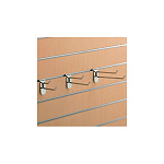 スロットウォール用2段フックハンガー L100 (54607-1*)