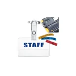 ラベル名札 STAFF