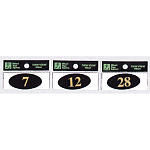 表示プレートH UV樹脂製 ナンバーサイン 表示:11 (WL28-11)