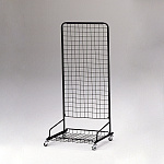 ネットワゴン ブラック W450×D430×H1600