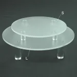 ディスプレイ台 B 丸形(マット)L 250φ