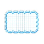 抜型カード 波四角￥なし