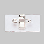 アクリルU名札 (両用折曲)