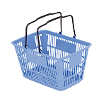 セルフバスケット (黒取手付) 角1号