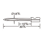 バノック 503 S用 替針 N-1(並) 繊維用