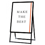 ポスターグリップスタンド看板 屋外用  (防水パック付)