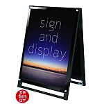 ポスター用スタンド看板 マグネジ A1 用スタンド看板 マグネジ