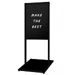 バリウスメッセージスタンド ブラック B2縦 (BVAMSBB-B2T)