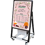 バッテリー型 LEDバリウススタンド看板 (片面仕様)