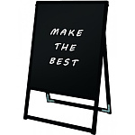 ブラックバリウススタンド看板 ブラックボード 450×600 片面 (BVASKBB-450X600K)