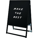 ブラックバリウススタンド看板 ブラックボード 450×600 両面 (BVASKBB-450X600R)