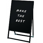 ブラックバリウススタンド看板 ブラックボード 600×900 片面 (BVASKBB-600X900K)