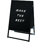 ブラックバリウススタンド看板 ブラックボード 600×900 両面 (BVASKBB-600X900R)