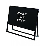 ブラックバリウススタンド看板 ブラックボード A1横 片面 (BVASKBB-A1YK)