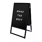 ブラックバリウススタンド看板 ブラックボード A2 両面 (BVASKBB-A2R)