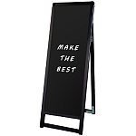 ブラックバリウススタンド看板 ブラックボード A3縦縦 片面 (BVASKBB-A3TTK)