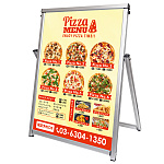 リバーシブル コンパクトサイン B2 シルバー (COSAC-B2)