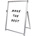 コンパクトサインホワイトボード シルバー B2 (COSWB-B2)