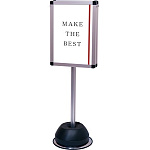 屋外ポールサインスタンド