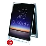 ポスター用スタンド看板 マグネジ A1 用スタンド看板 マグネジ