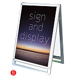 ポスター用スタンド看板 マグネジ A1 用スタンド看板 マグネジ