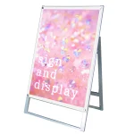 ポスター用スタンド看板 マグネジ A1 用スタンド看板 マグネジ