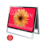 ポスター用スタンド看板 マグネジ A1 用スタンド看板 マグネジ