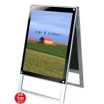 ポスター用スタンド看板 マグネジ A1 用スタンド看板 マグネジ