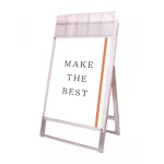 ポスター用スタンド看板パンフレットケース付 屋外用