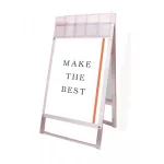 ポスター用スタンド看板パンフレットケース付  屋外用