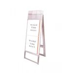 ポスター用スタンド看板パンフレットケース付 屋外用