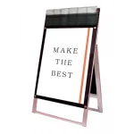 ポスター用スタンド看板パンフレットケース付 屋外用