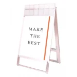 ポスター用スタンド看板パンフレットケース付 屋外用